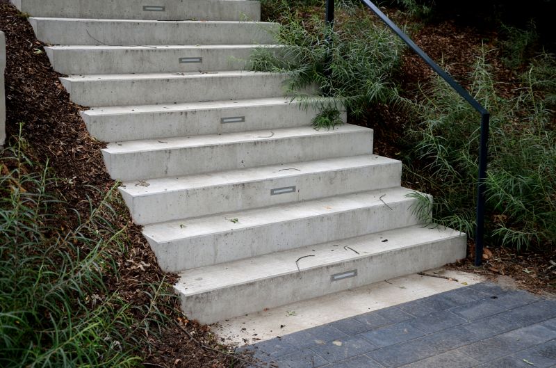Newly Restored Steps